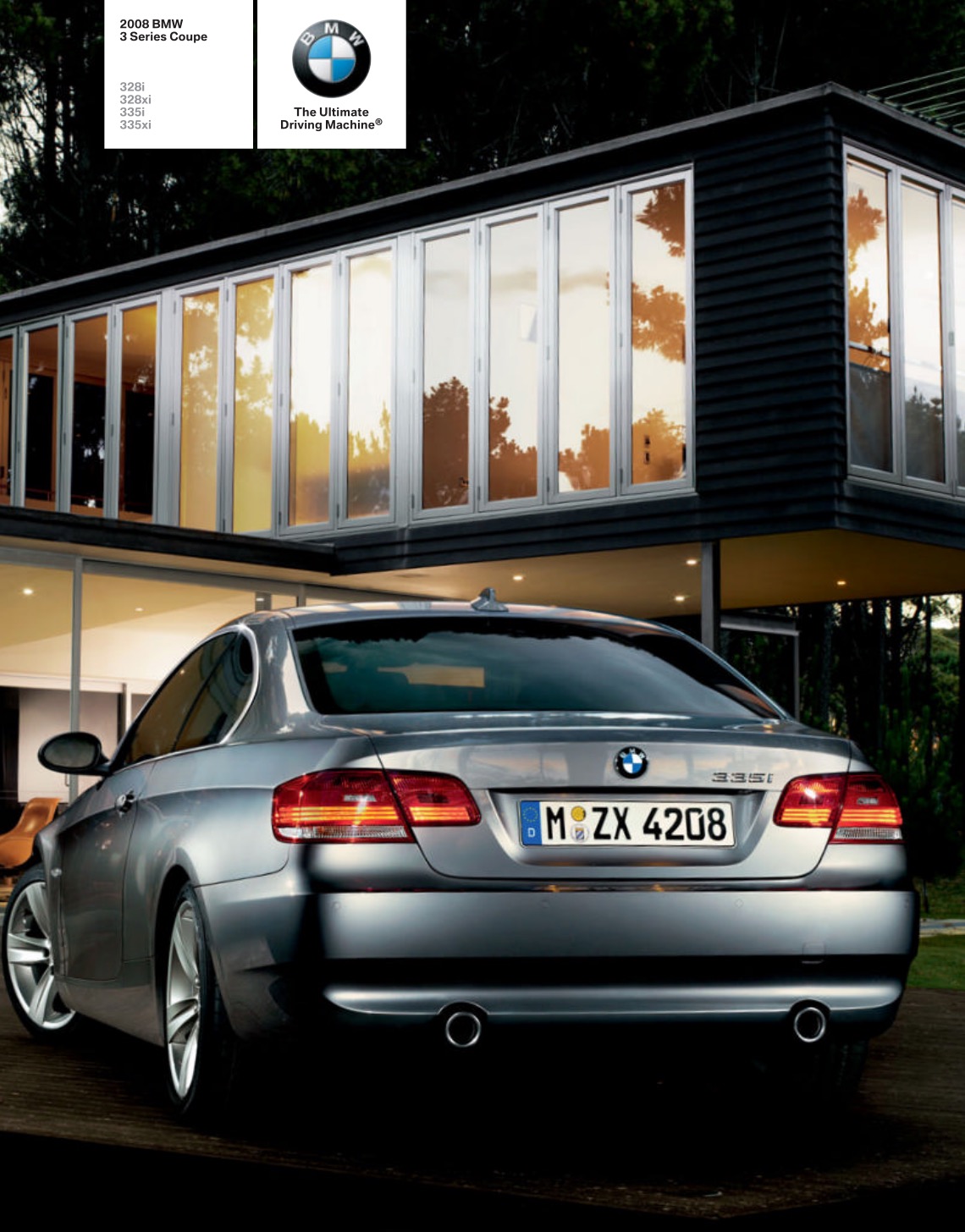 2008 BMW 3-Series Coupe Brochure